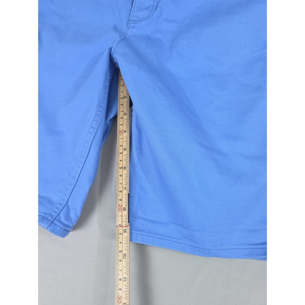 Lee Women's Mid Rise Sky Blue Bermuda Shorts Size 6 Stretch - Picture 4 of 12